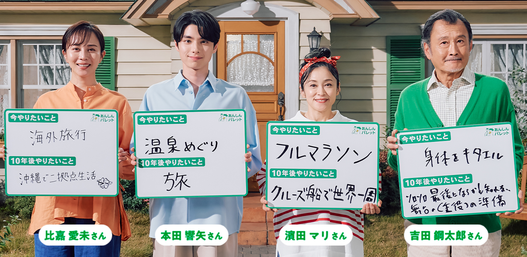 CM出演者インタビュー